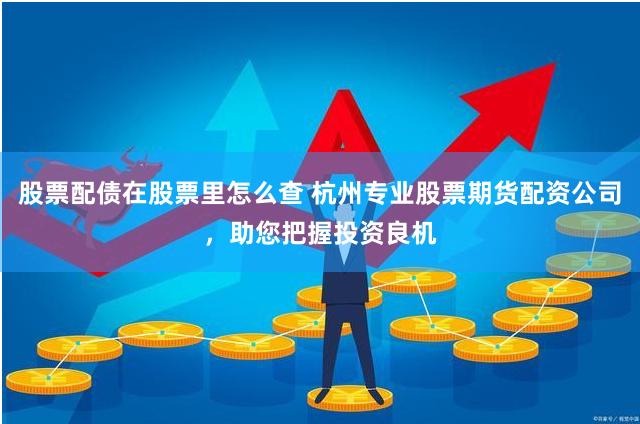 股票配债在股票里怎么查 杭州专业股票期货配资公司，助您把握投资良机
